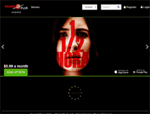Tablet Screenshot of mundoflix.com
